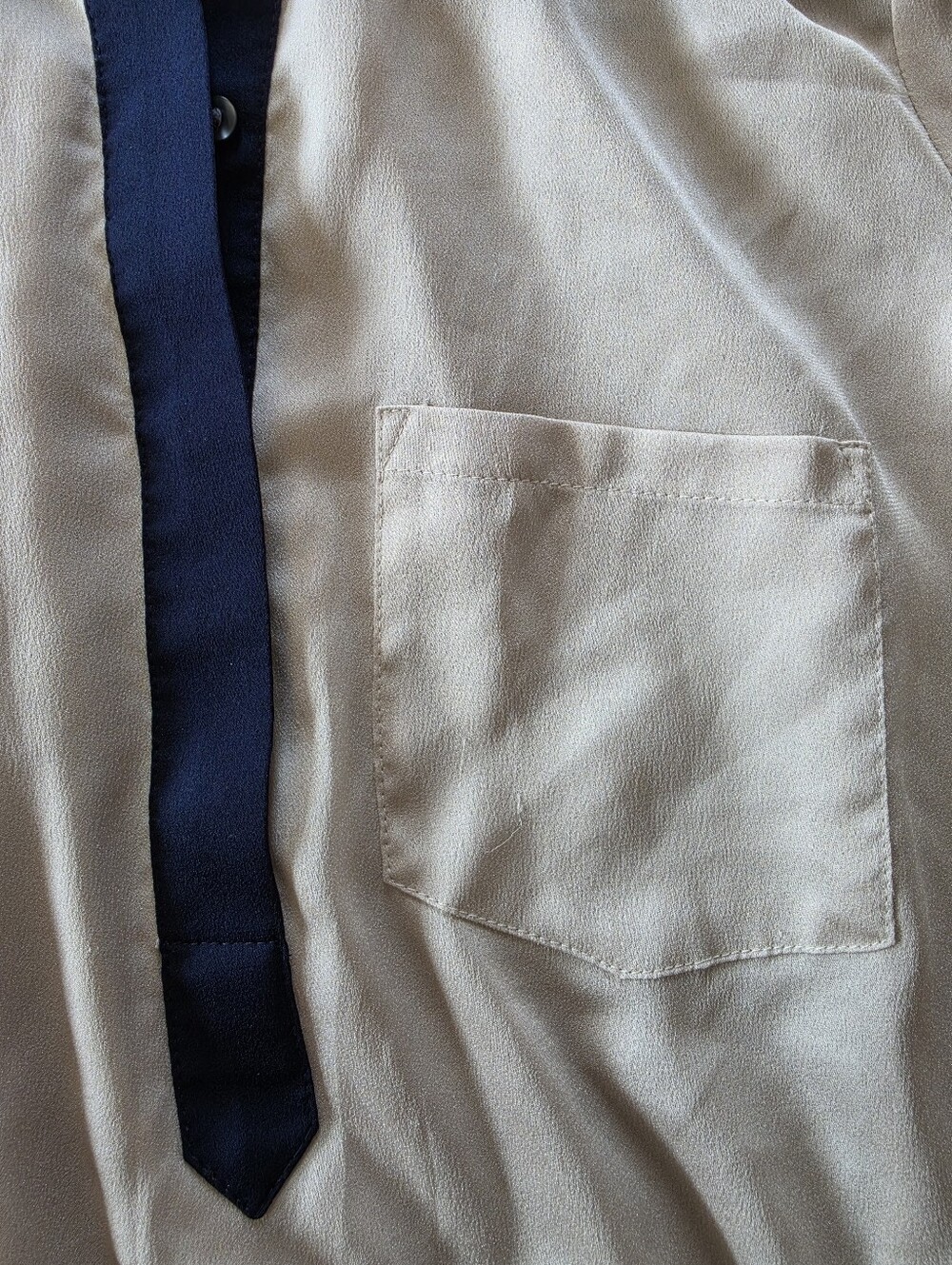 Ann Taylor Collared Blouse - Picture 4 of 7